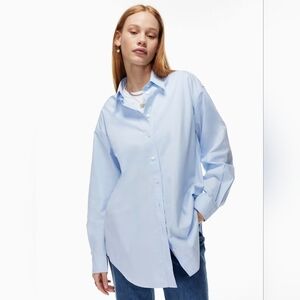 ARITZIA | Sunday Best Future Shirt | GREEN GINGHAM!!! | W Sz. L